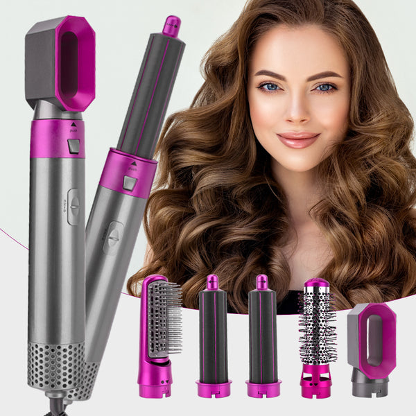 5 in 1 Hair Curler and Straightener Com™