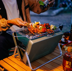 Portable Folding BBQ Stove Grill