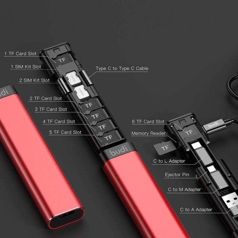 Multi-function Smart Adapter Card Storage Data