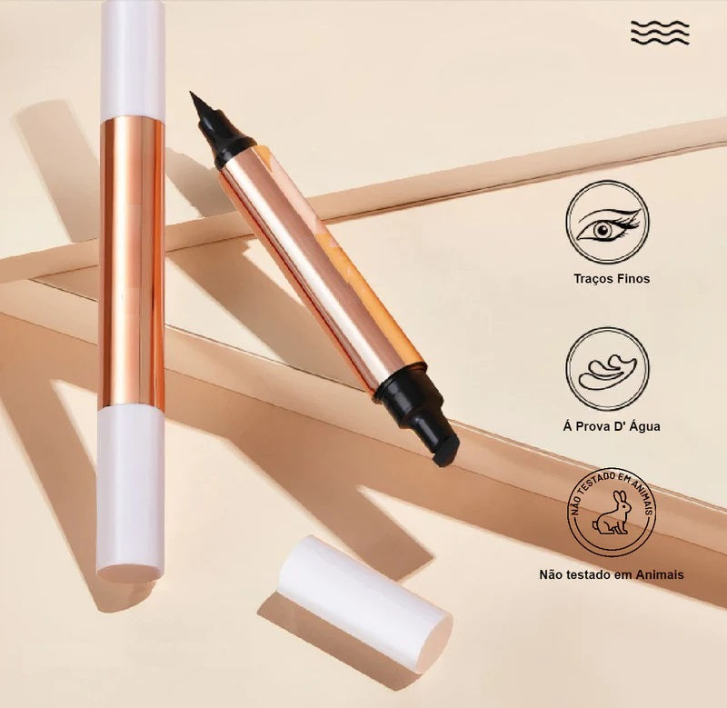 Retail Stream™ 2-in 1 Double Ended Eyeliner Stamp